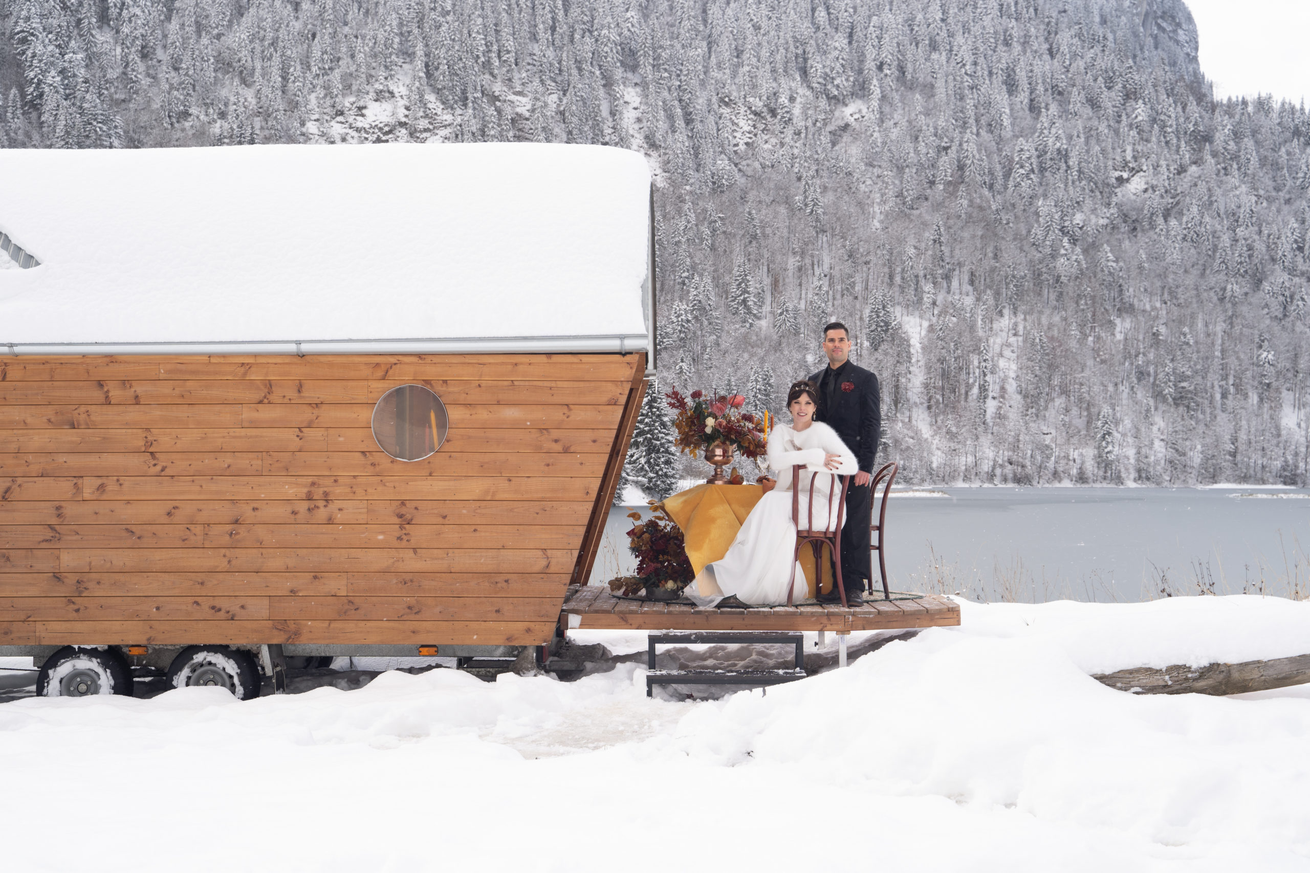 la roulote du masseur - mariage lac de vallon